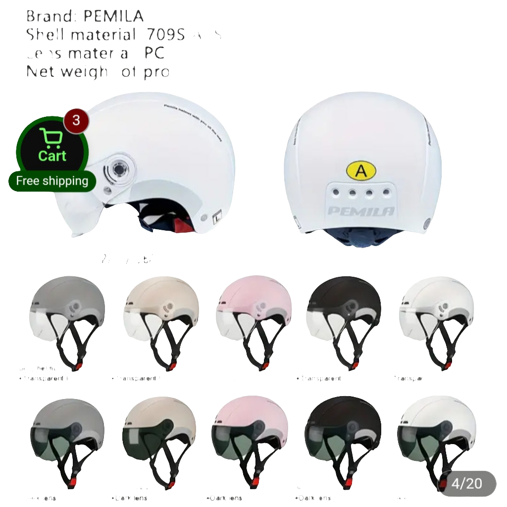 E bike helmet