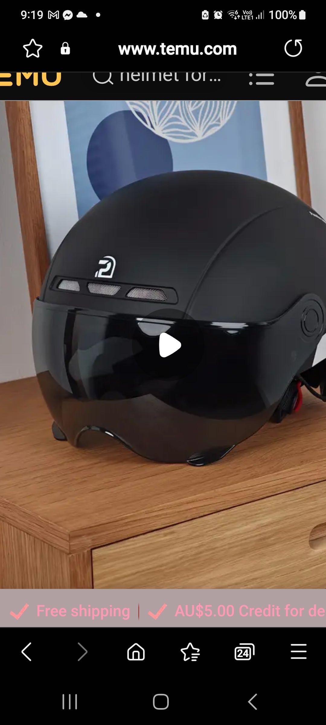 E bike helmet