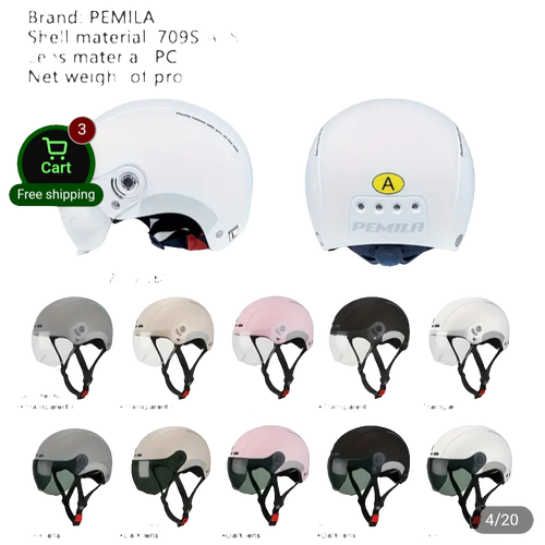E bike helmet
